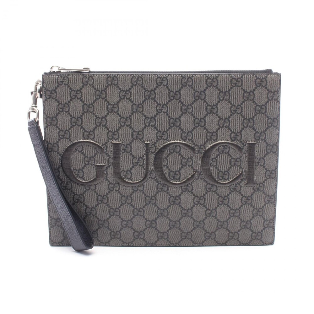 Gucci Gg Supreme Logo Business Clutch #329788G77B